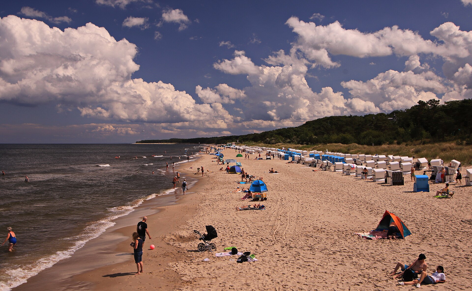 Strand und Ostsee in Zinnowitz